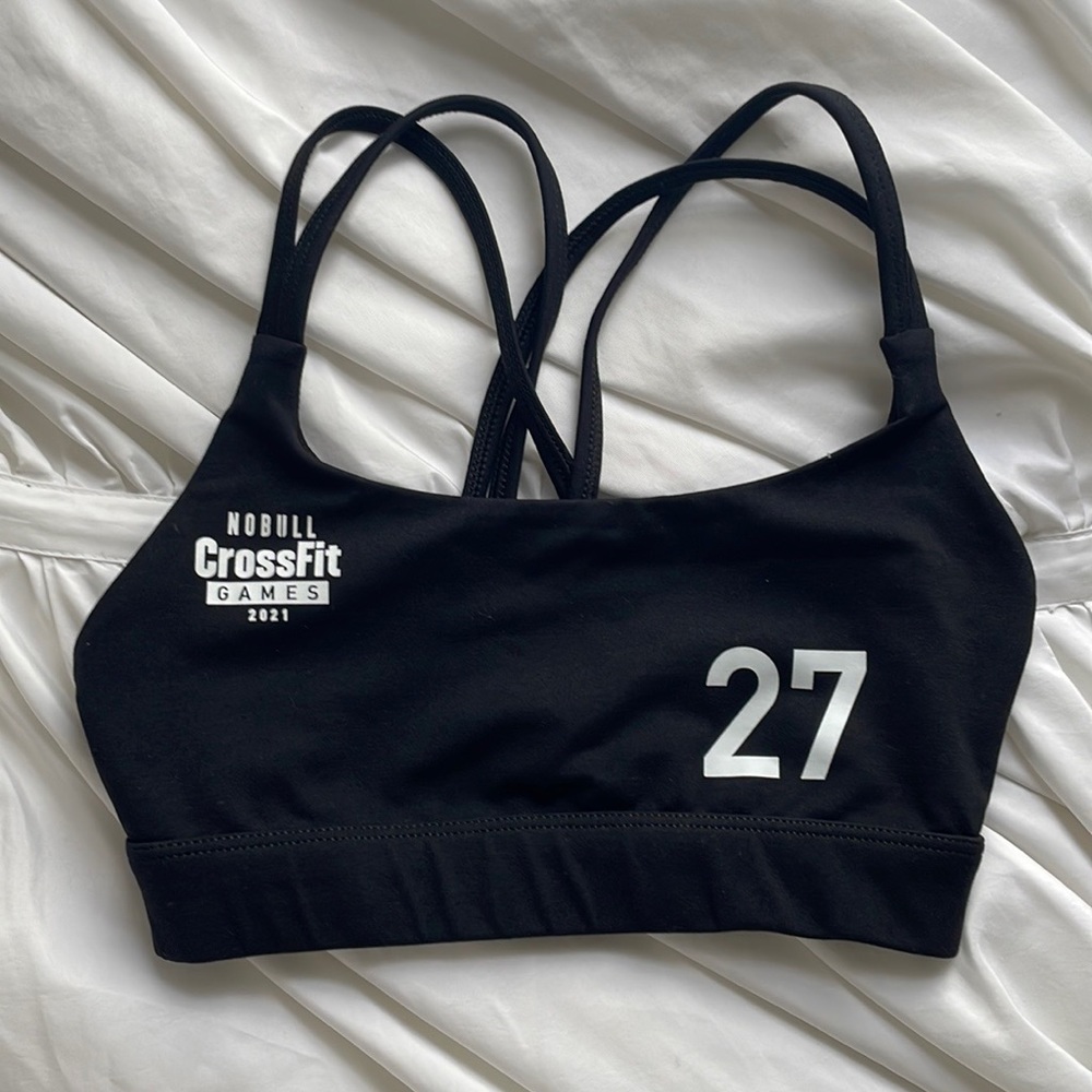 NOBULL CrossFit Games Black Sports Bra